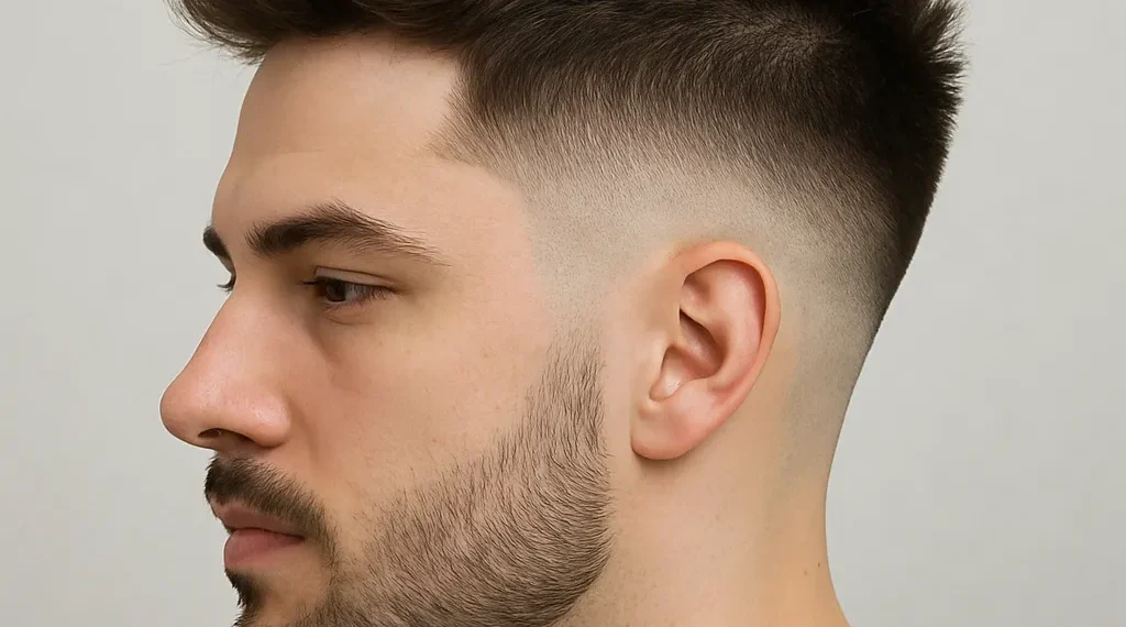Blowout Taper Fade Haircut