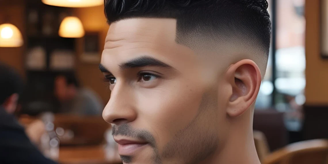 Low Taper Fade Curly Hair