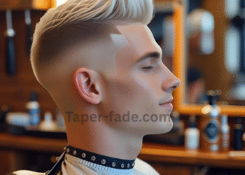Taper Fade Haircut for White Males