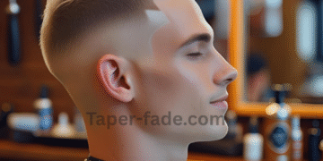 Taper Fade Haircut for White Males